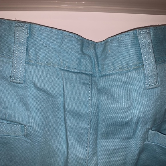 Men’s Size 34 Light Blue Flat Front Shorts - Picture 12 of 13
